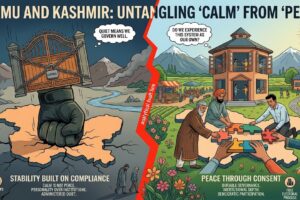 Jammu and Kashmir has had long stretches of calm. It has rarely had a peace that survives the withdrawal of coercion and until policy stops confusing the two, it will keep misdiagnosing the region it is trying to govern