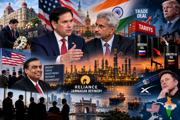 Why Washington Went to Mumbai: Oil, Capital and the New Geography of Indian Diplomacy